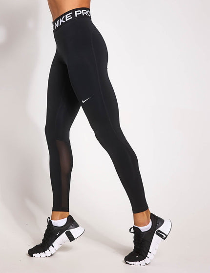 Nike Pro Leggings - Black/Whiteimage1- The Sports Edit