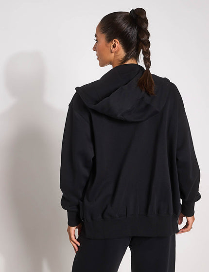 Nike Sportswear Phoenix Fleece Oversized Hoodie - Black/Sailimage2- The Sports Edit