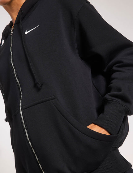 Nike Sportswear Phoenix Fleece Oversized Hoodie - Black/Sailimage4- The Sports Edit