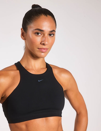 Nike Yoga Alate Curve Bra - Black/Iron Greyimage1- The Sports Edit