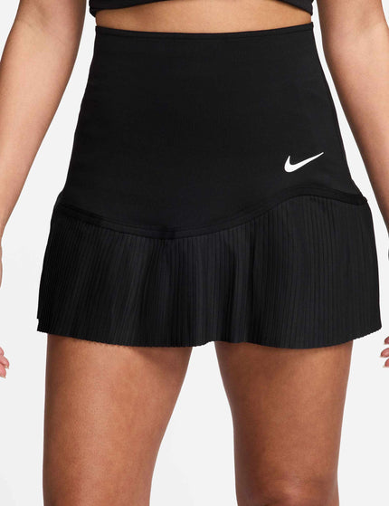 Nike Advantage Dri-FIT Tennis Skirt - Black/Whiteimage1- The Sports Edit