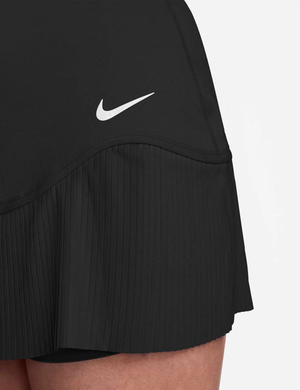 Nike Advantage Dri-FIT Tennis Skirt - Black/Whiteimage4- The Sports Edit