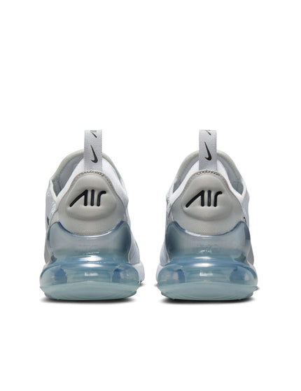 Nike Air Max 270 Shoes - Pure Platinum/Black/Light Smoke Greyimages2- The Sports Edit