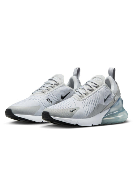 Nike Air Max 270 Shoes - Pure Platinum/Black/Light Smoke Greyimages3- The Sports Edit