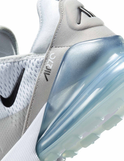 Nike Air Max 270 Shoes - Pure Platinum/Black/Light Smoke Greyimages8- The Sports Edit