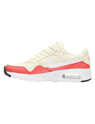 Air Max SC Shoes - Sail/White/Magic Ember/Black