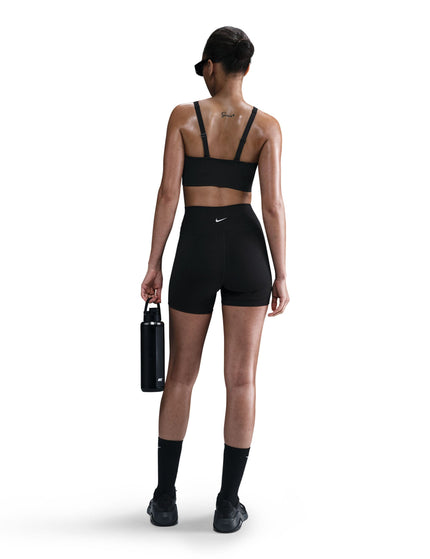 Nike Alate Medium Support Longline Sports Bra - Black/Cool Greyimage5- The Sports Edit