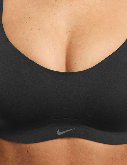 Nike Alate Minimalist Convertible Bra - Black/Cool Greyimage3- The Sports Edit