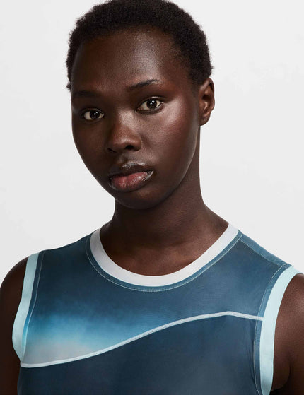 Nike Artist Collection Dri-FIT Printed Tank Top - Armory Navyimage3- The Sports Edit