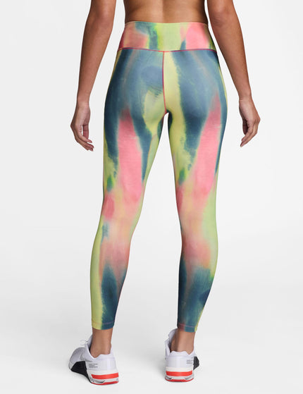 Nike Artist Collection High Waisted 7/8 Leggings - Aster Pink/Blackimage2- The Sports Edit