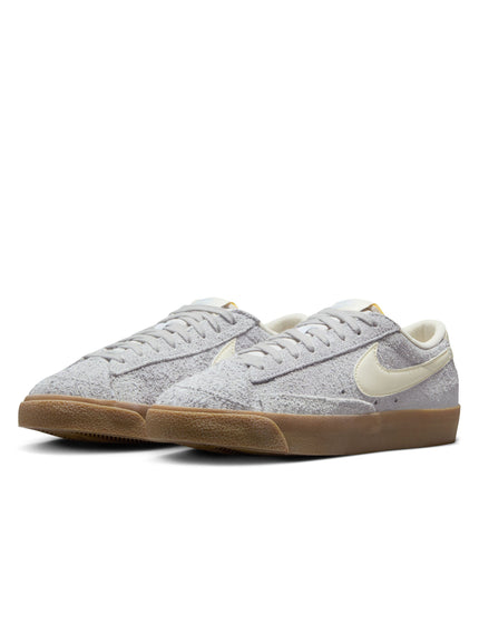 Nike Blazer Low '77 Vintage Shoes - Football Grey/Pale Ivory/Gum Light Brownimage2- The Sports Edit