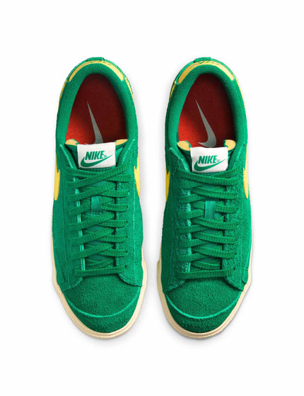 Nike Blazer Low '77 Vintage Shoes - Malachite/Lightening/Muslin/Sailimage4- The Sports Edit