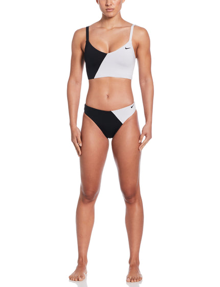 Nike Swim Colour Block Hipster Bikini Bottom - Blackimages4- The Sports Edit