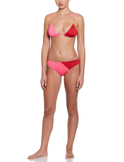 Nike Swim Colour Block Hipster Bikini Bottom - University Redimage4- The Sports Edit