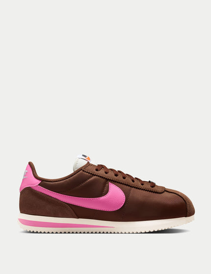 Nike Cortez Textile Shoes - Fauna Brown/Sail/White/Pink Spellimages1- The Sports Edit