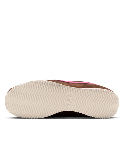Nike Cortez Textile Shoes - Fauna Brown/Sail/White/Pink Spellimages6- The Sports Edit