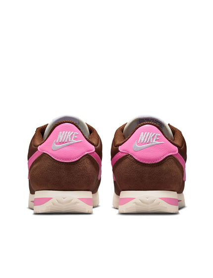 Nike Cortez Textile Shoes - Fauna Brown/Sail/White/Pink Spellimages3- The Sports Edit