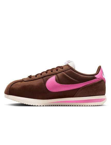 Nike Cortez Textile Shoes - Fauna Brown/Sail/White/Pink Spellimages5- The Sports Edit