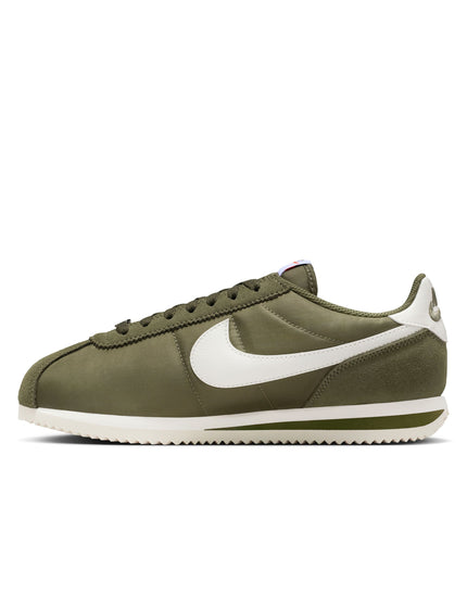 Nike Cortez Textile Shoes - Medium Olive/Sailimages5- The Sports Edit
