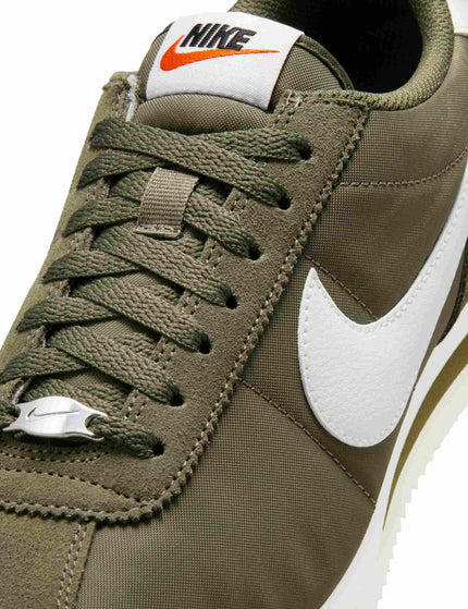 Nike Cortez Textile Shoes - Medium Olive/Sailimages7- The Sports Edit