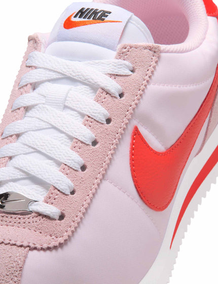 Nike Cortez Textile Shoes - Pink Foam/Light Crimson/White/Safety Orangeimages7- The Sports Edit
