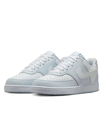 Court Vision Low Next Nature Shoes - Football Grey/White