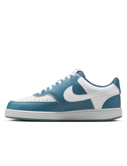 Nike Court Vision Low Next Nature Shoes - White/Smokey Blueimage5- The Sports Edit