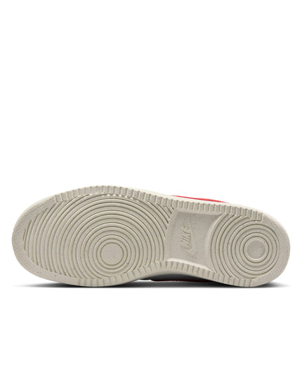 Nike Court Vision Low Next Nature Shoes - White/Magic Ember/Sailimage6- The Sports Edit