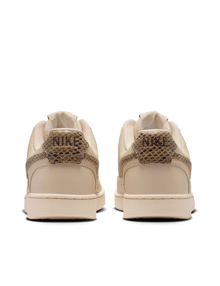 Nike Court Vision Low Premium Shoes - Sanddrift/British Khaki/Blackimages3- The Sports Edit
