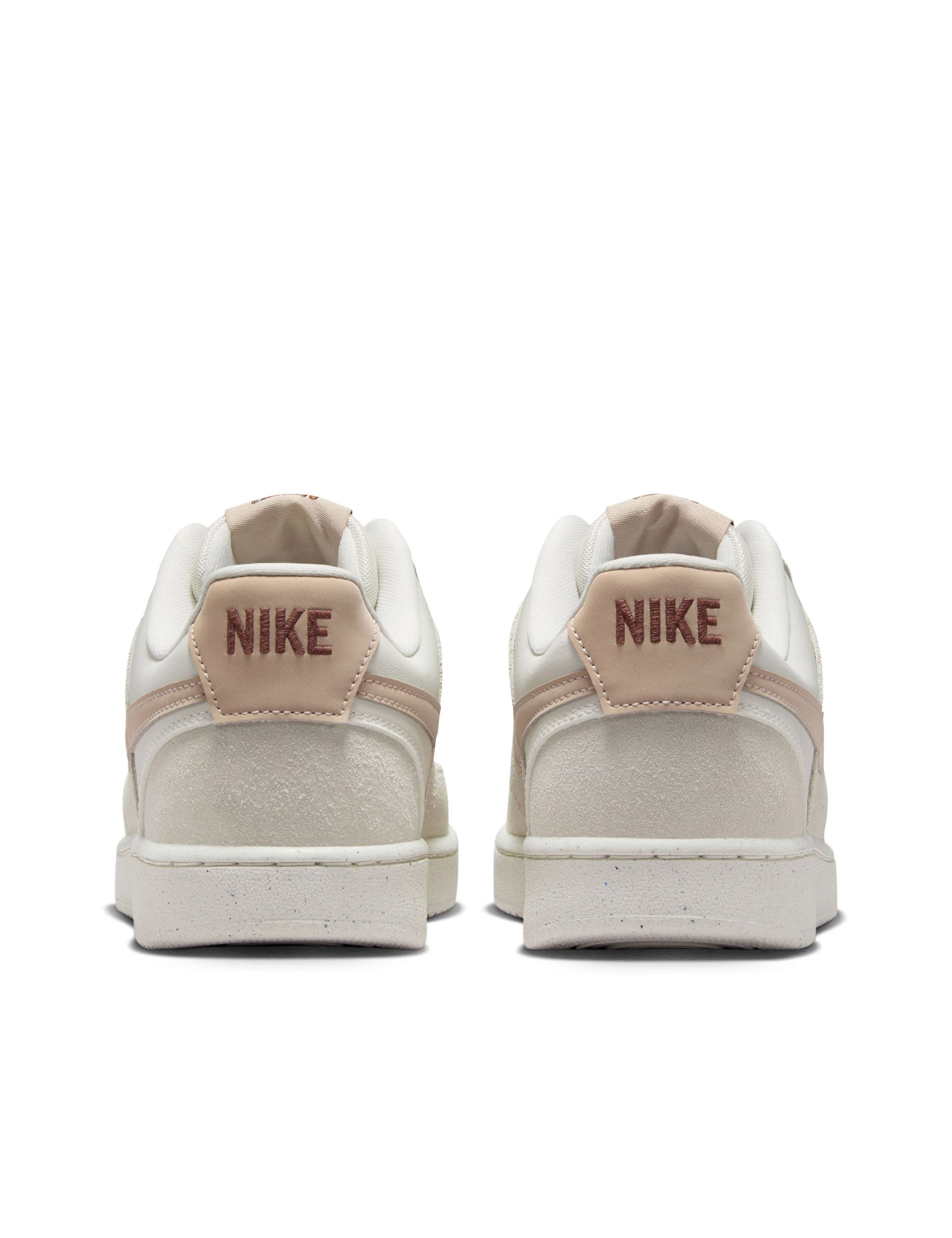 Nike | Court Vision Low Shoes - Phantom/Stone/Bone | The