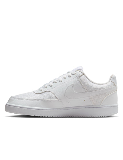 Nike Court Vision Low Shoes - Whiteimage5- The Sports Edit