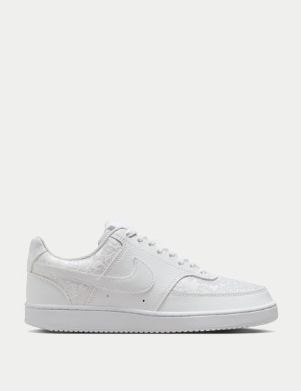 Nike Court Vision Low Shoes - Whiteimage1- The Sports Edit