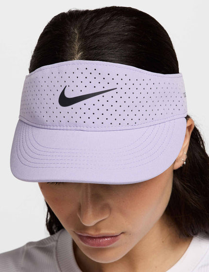 Nike Dri-FIT ADV Ace Tennis Visor - Hydrangeas/Anthracite/Blackimage4- The Sports Edit