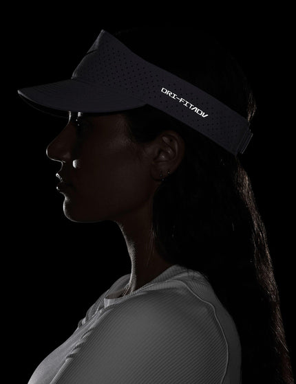 Nike Dri-FIT ADV Ace Tennis Visor - Hydrangeas/Anthracite/Blackimage6- The Sports Edit