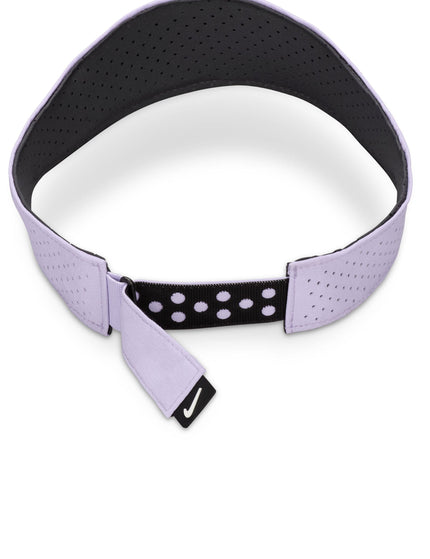 Nike Dri-FIT ADV Ace Tennis Visor - Hydrangeas/Anthracite/Blackimage7- The Sports Edit