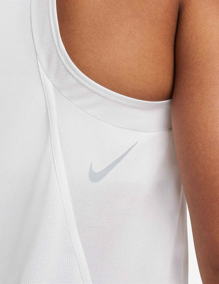 Nike Dri-FIT Race Running Singlet - Whiteimage4- The Sports Edit