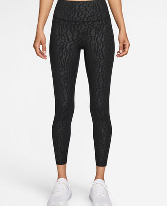 Dri-FIT Universa High Waisted 7/8 Leggings - Black/Anthracite/Dark Smoke Grey