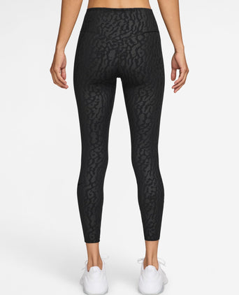 Dri-FIT Universa High Waisted 7/8 Leggings - Black/Anthracite/Dark Smoke Grey