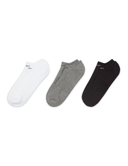 Nike Everyday Cushioned Socks (3 pairs) - White/Grey/Blackimage3- The Sports Edit