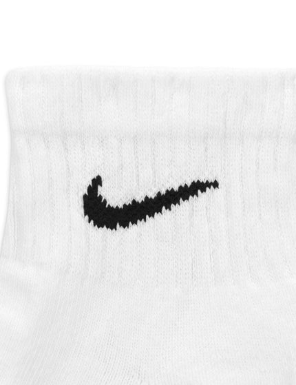 Nike Everyday Cushioned Training Ankle Socks (6 Pairs) - White/Blackimages5- The Sports Edit