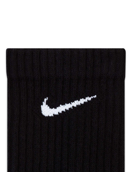 Nike Everyday Cushioned Training Crew Socks (3 Pairs) - Black/Whiteimage5- The Sports Edit