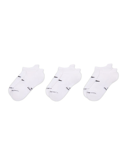 Nike Everyday Elevated No-Show Socks (3 Pairs) - Whiteimages2- The Sports Edit