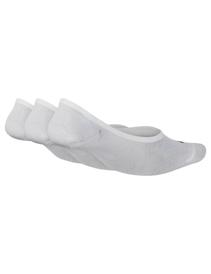 Nike Everyday Lightweight Footie Socks (3 Pairs) - Whiteimage2- The Sports Edit