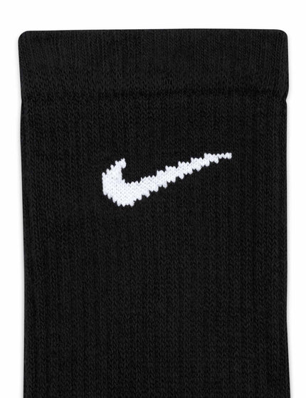 Nike Everyday Plus Cushioned Socks (3 Pairs) - Blackimage4- The Sports Edit