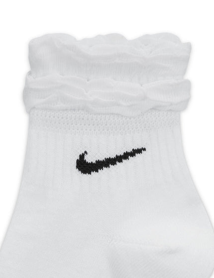 Nike Everyday Training Ankle Socks - White/Blackimage4- The Sports Edit