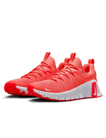 Nike Free Metcon 6 Shoes - Magic Ember/Bright Crimson/Whiteimage2- The Sports Edit