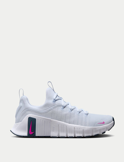 Nike Free Metcon 6 Shoes - Football Grey/Armoury Navy/Hot Fuchsiaimage1- The Sports Edit