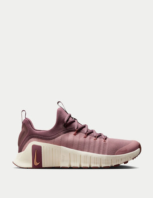 Free Metcon 6 Shoes - Particle Pink/Pale Ivory/Red Sepia/Metallic Rose Gold