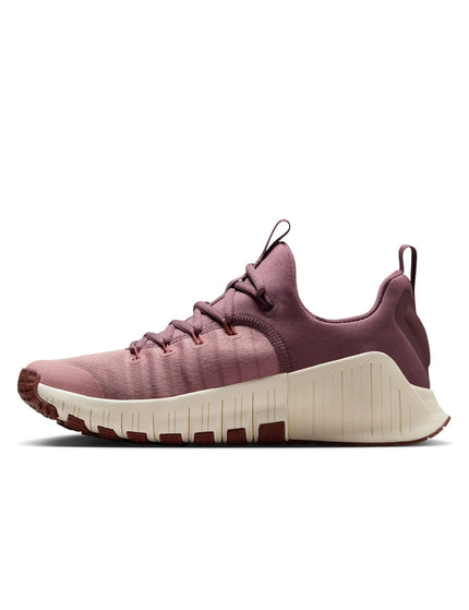 Nike Free Metcon 6 Shoes - Particle Pink/Pale Ivory/Red Sepia/Metallic Rose Goldimage5- The Sports Edit