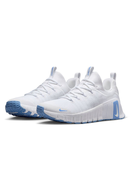 Nike Free Metcon 6 Shoes - White/Royal Pulseimage2- The Sports Edit